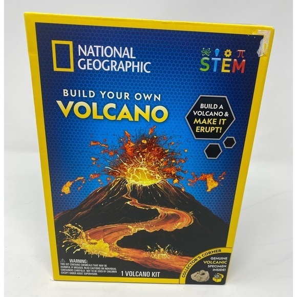 NEW - National Geographic Build your own volcano kit - Picture 1 of 3